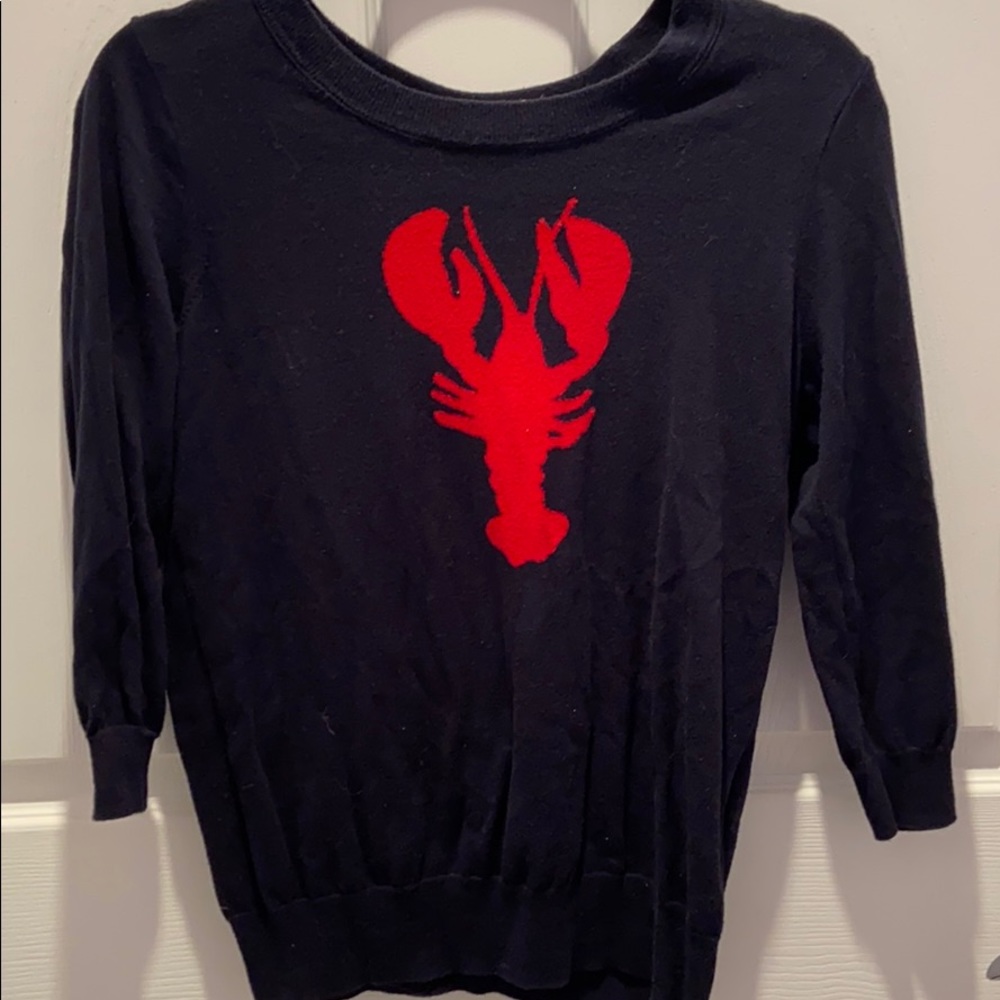 J.Crew Lobster sweater
